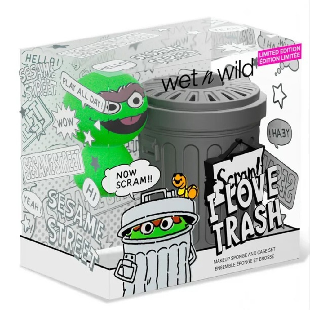 Wet N Wild Sesame Street Makeup Bag, Makeup Sponge & Case Set LIMITED EDITION - Picture 16 of 16